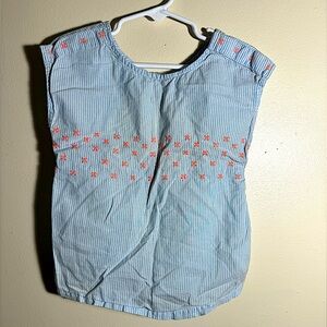 Old Navy cut out blouse toddler 5T